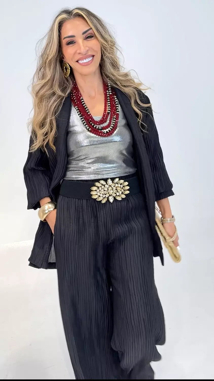 Crinkled Kimono Set  ( 3187 / 274 - 8 ) 2