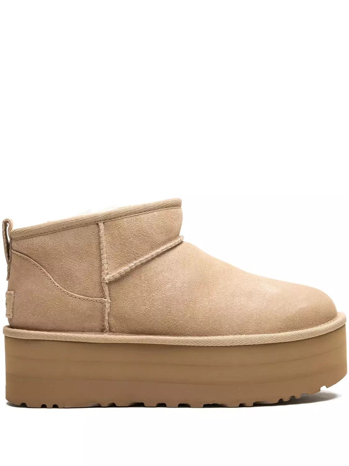 Classic Ultra Mini Platform "Sand" boots image