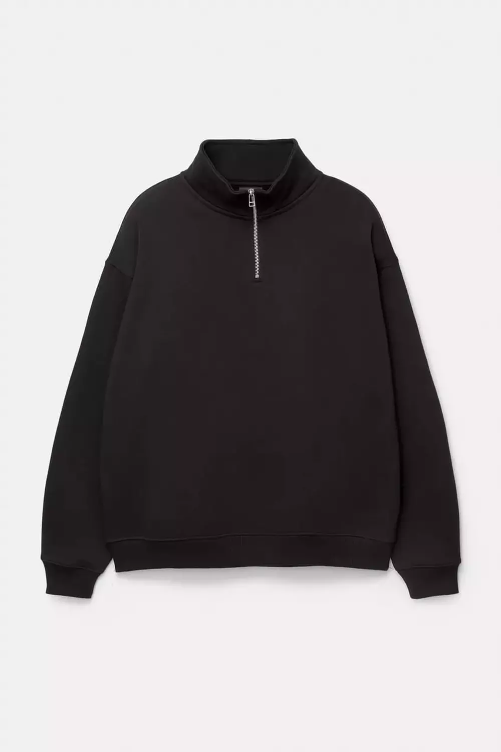 Pull&bear Basic Quarter Zip Sweatshirt  14