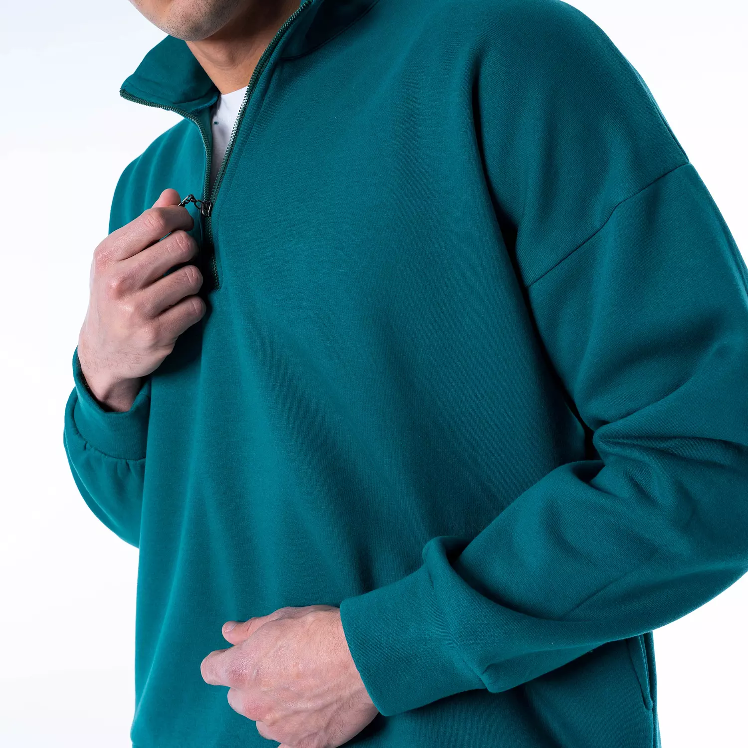 Unisex Quarter Zip Sweatshirt 2