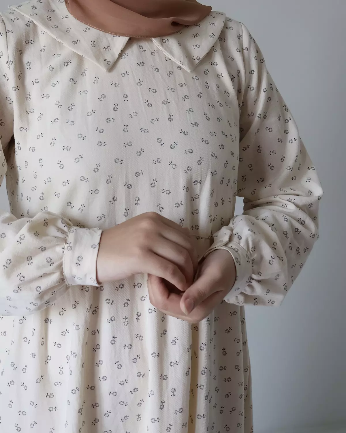 LINEN DRESS OFFWHITE  TEENAGE 5