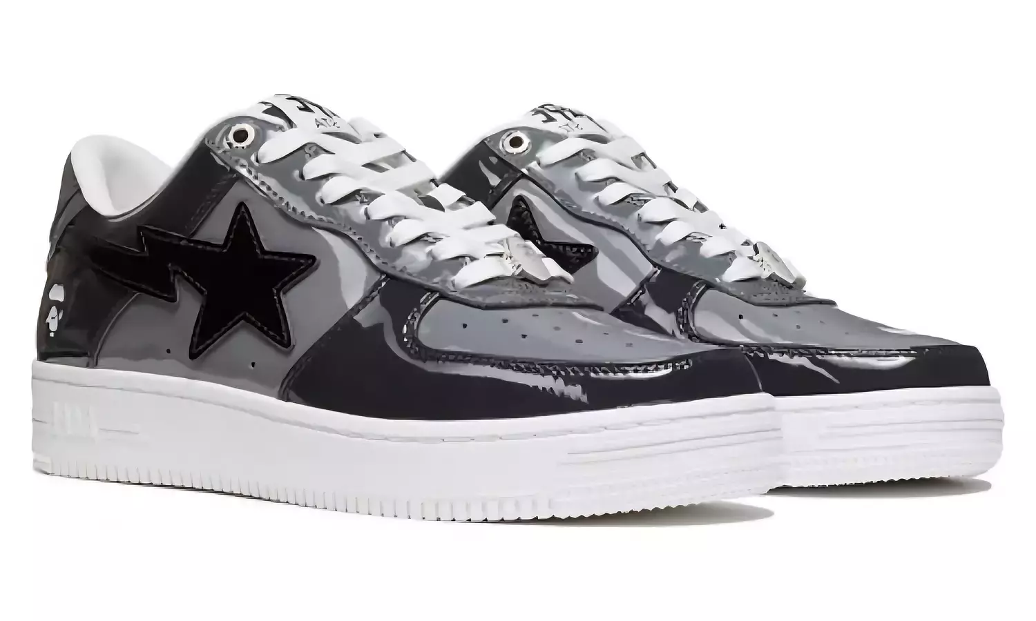 Bape Sta Ape BLACK&GREY -121 1