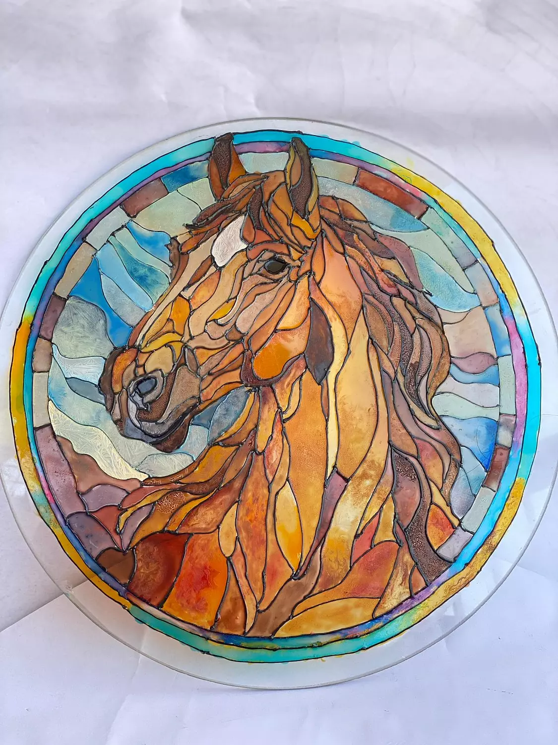 Glass painting workshop  image