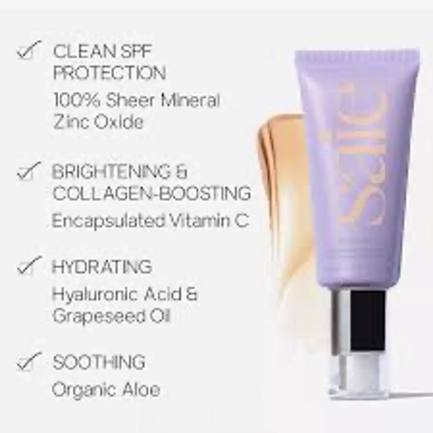 Saie SUNVISOR YOUR SERUM, OIL, MOISTURIZER, AND SPF 35 SUNSCREEN ALL IN ONE. 1