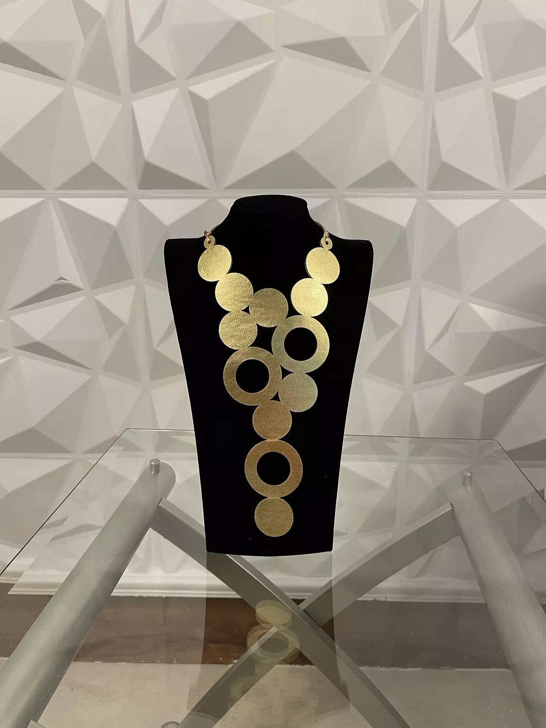 Long Circle Necklace 1