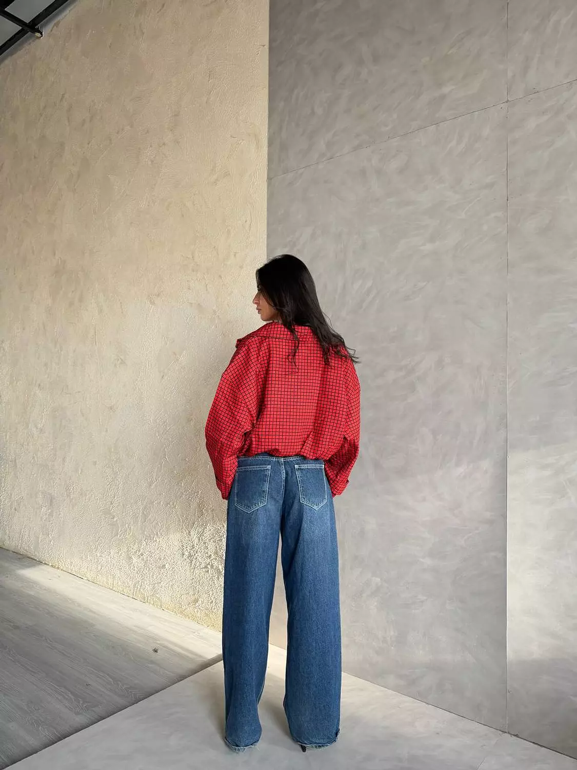 Scarlet Grid Jacket 4