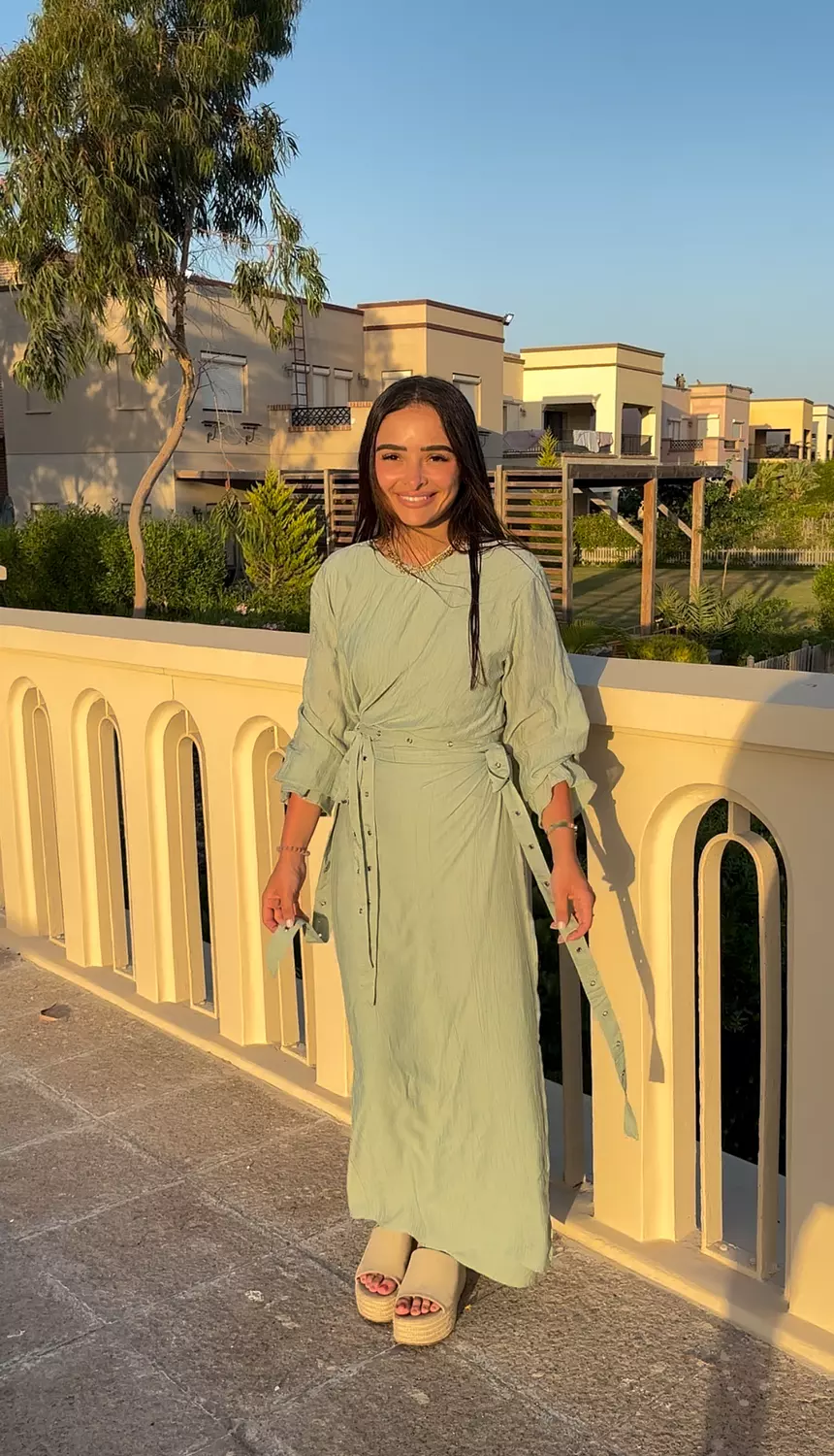 Eyelets Mint Full Sleeves Wrap Set  1