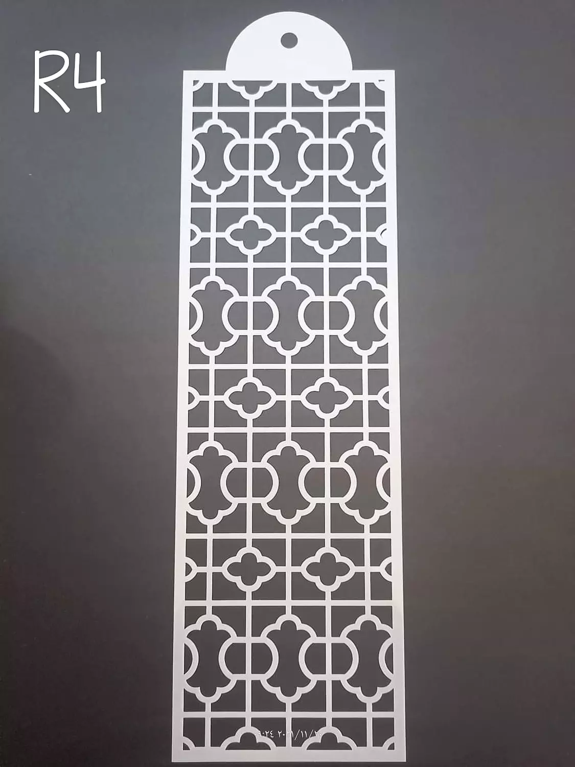 استنسل مفرغ طويل (اشكال مختلفة) Stencils(Different forms)   8
