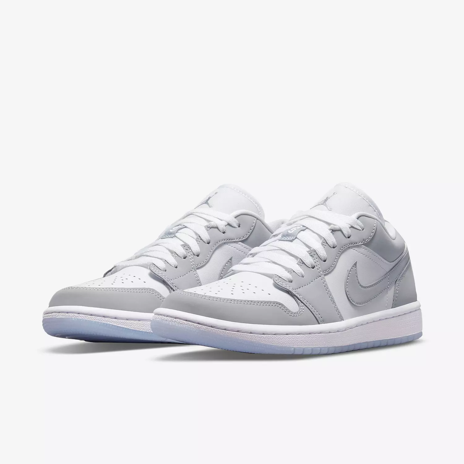  Nike Air Jordan 1 Low Shoes 'Wolf Grey ' image