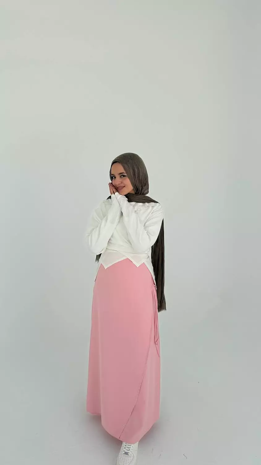 SIDE TIE SKIRT image