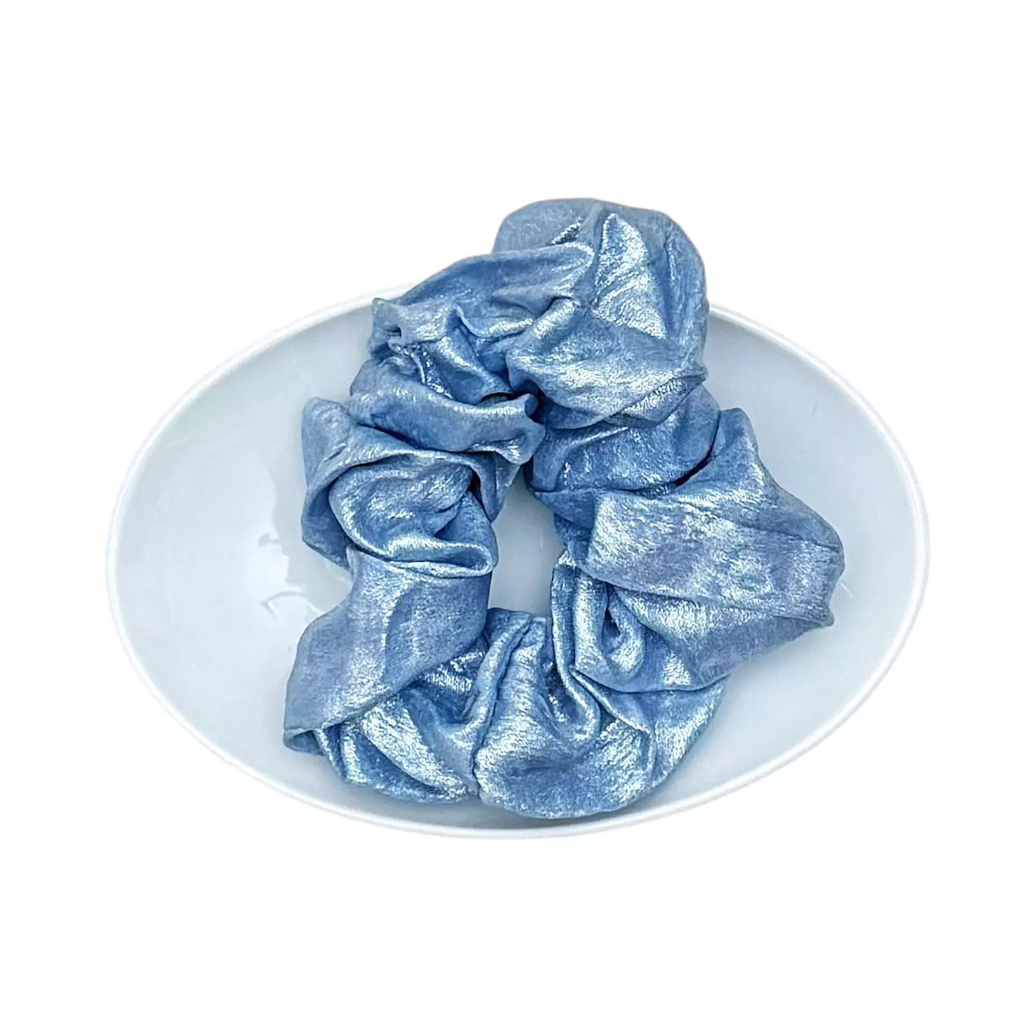 1 Pc Metallic Scrunchies B 1