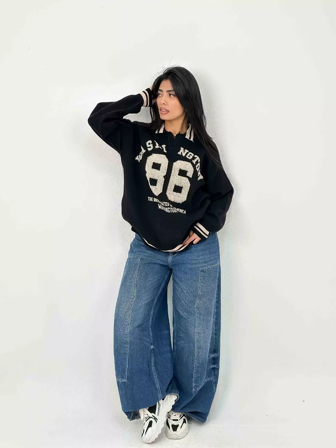 Knitted sweater 86 7