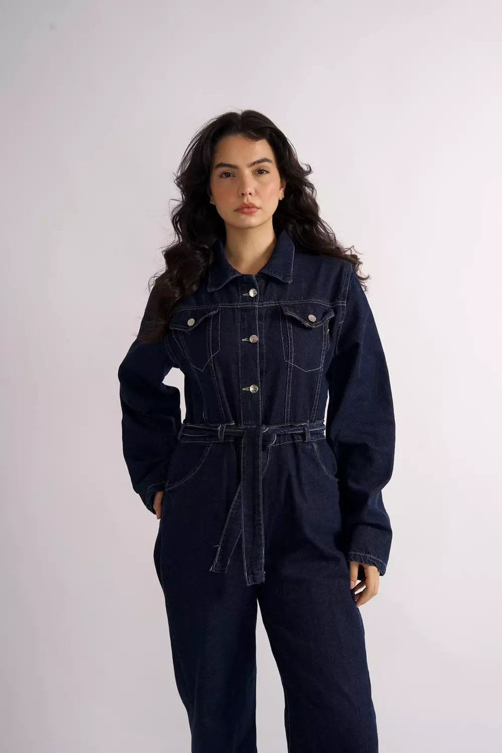 Denim jumpsuit  1