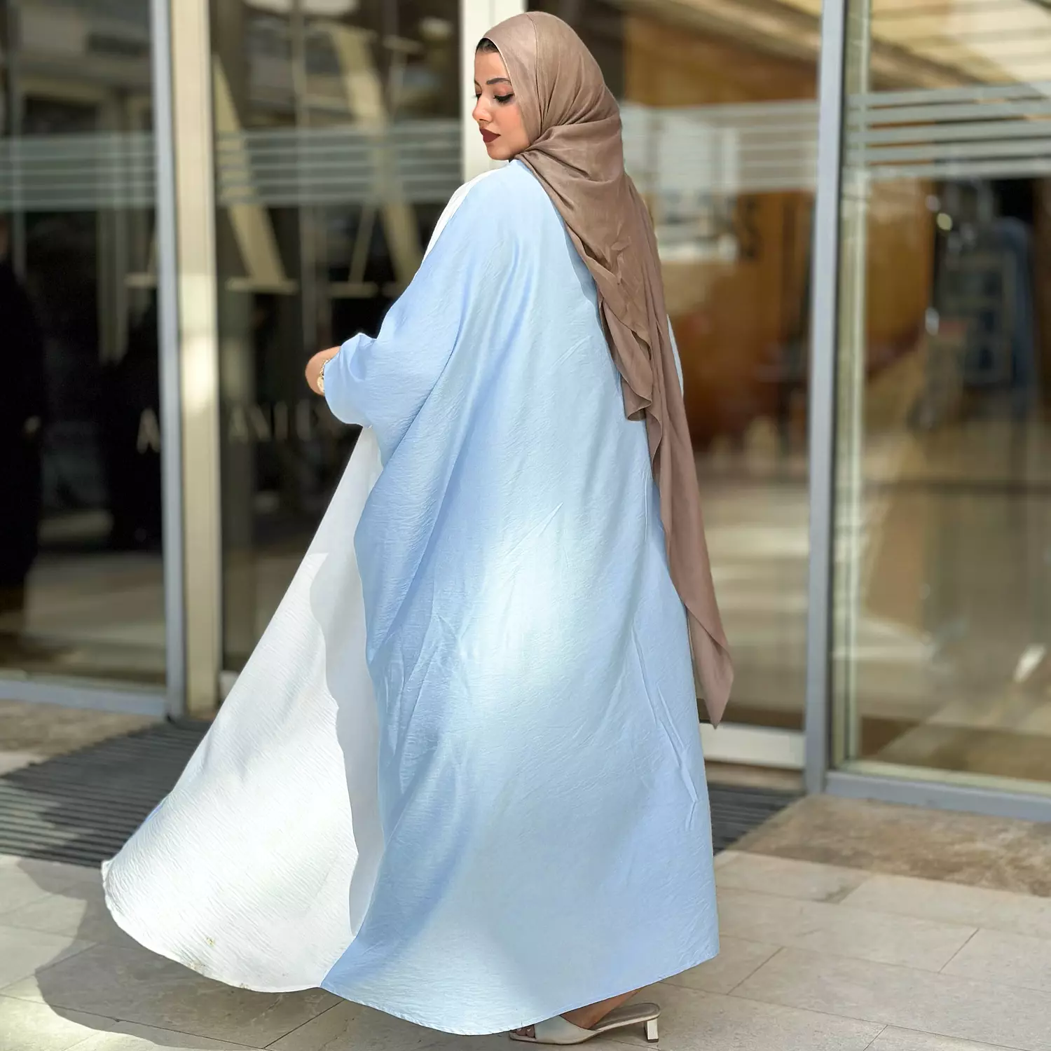 Blue abaya  hover image