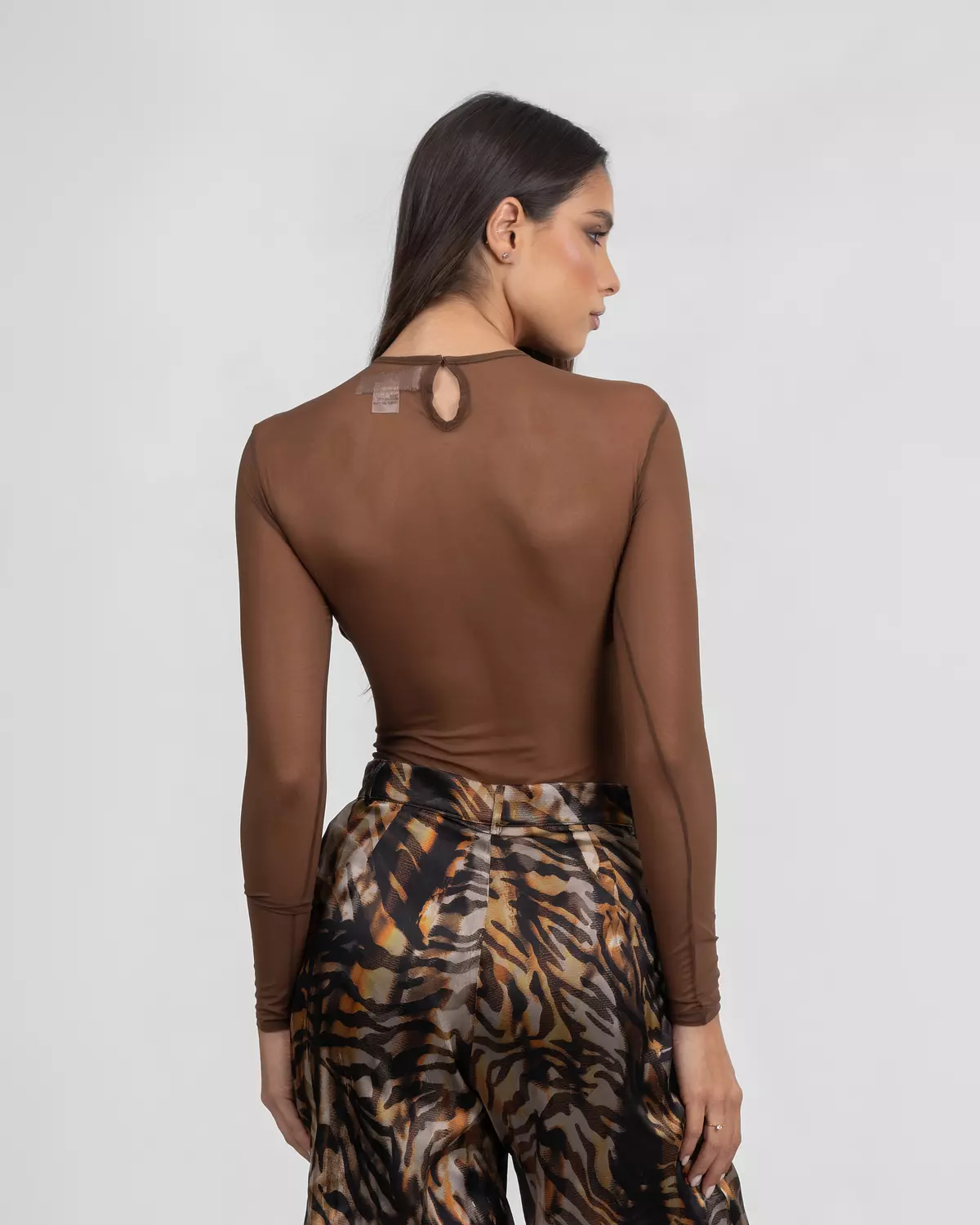 High-Waist Animal Print Shorts 3