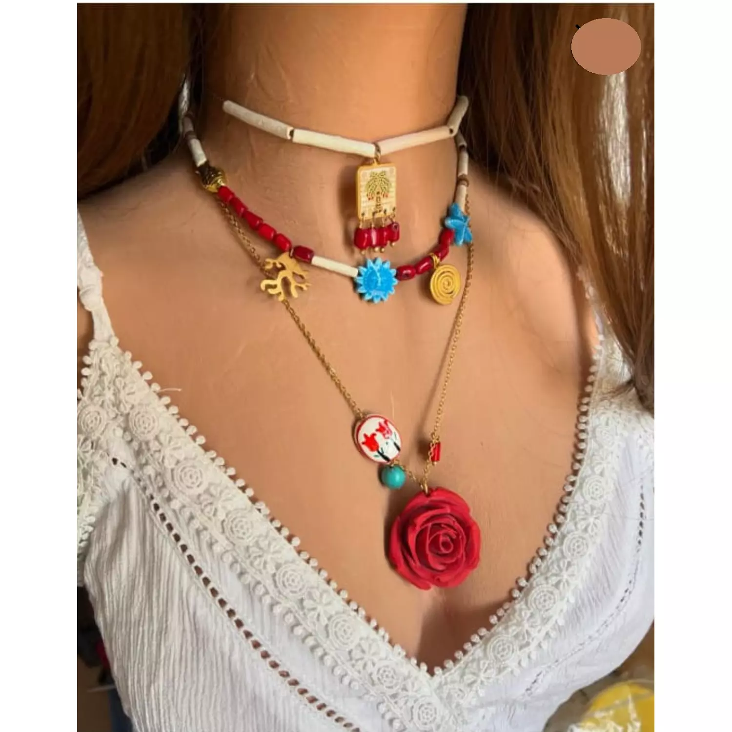 Set of Three Necklaces hover image
