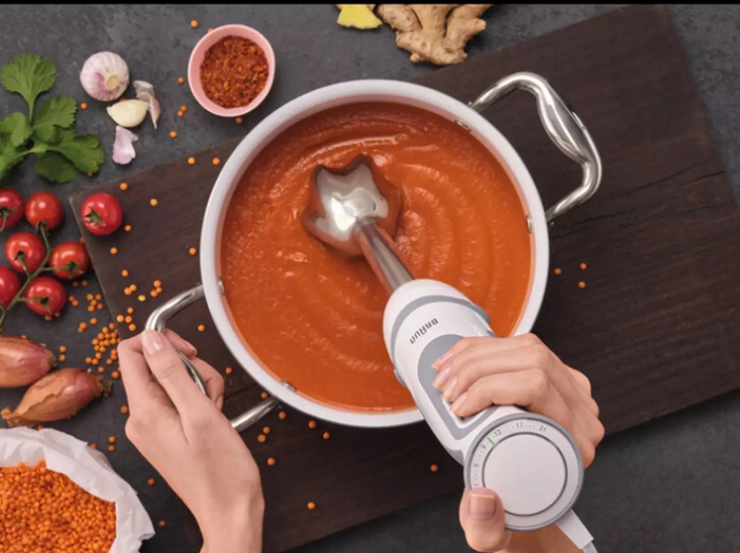 Hand Blender Brown 1