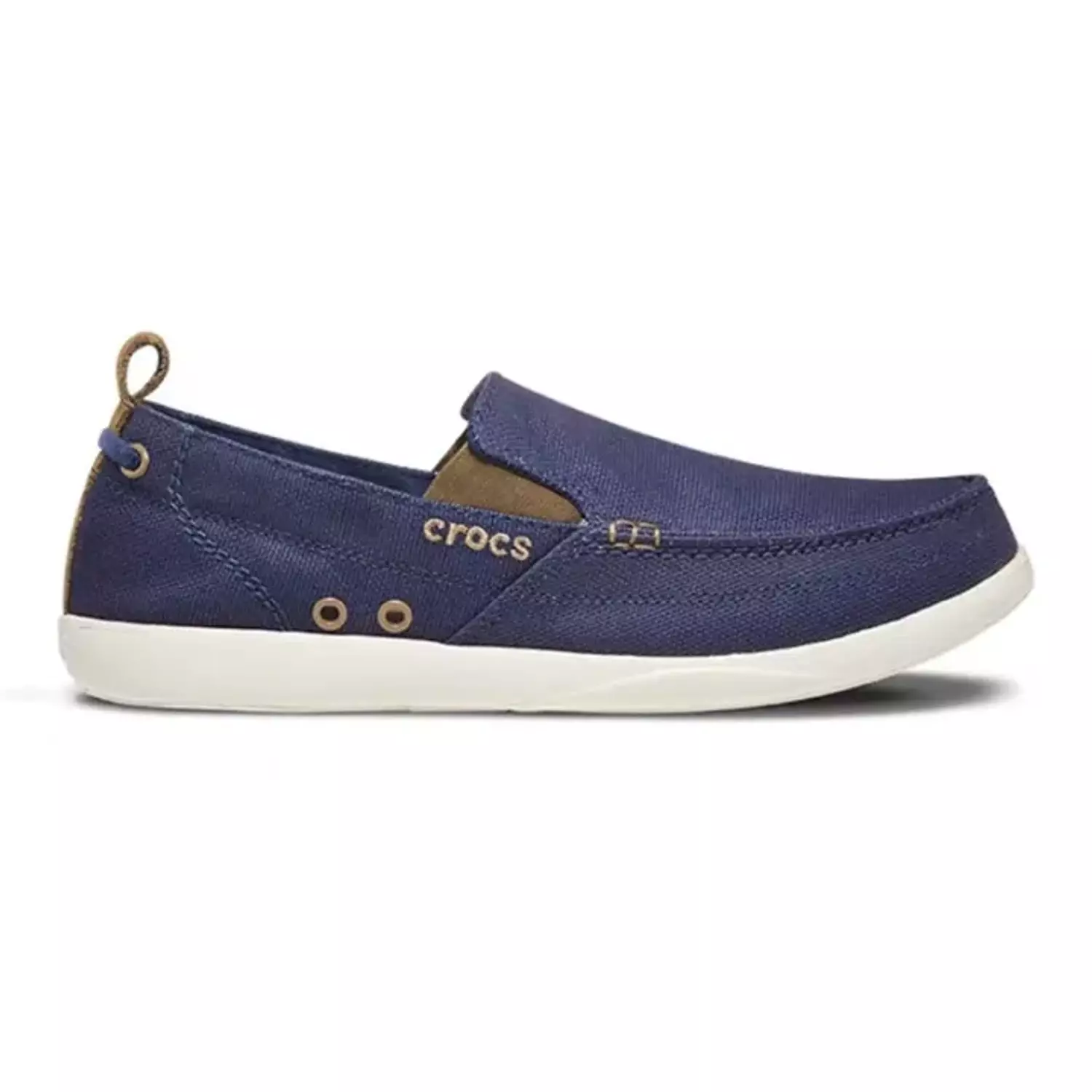 Crocs Men's Walu Slip on Casual Navy Blue  image