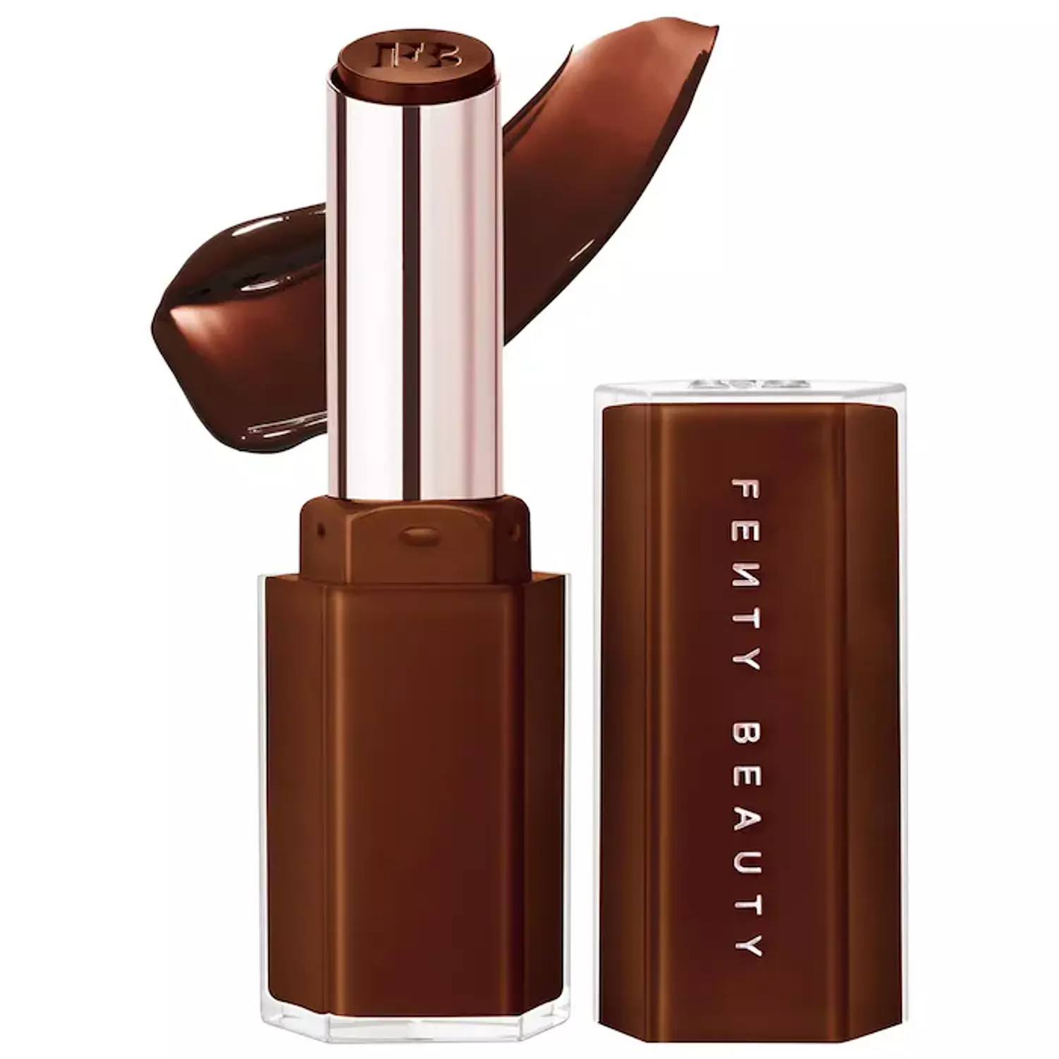 Fenty Beauty by Rihanna Gloss Bomb Stix High-Shine Gloss Stick hot chocolate