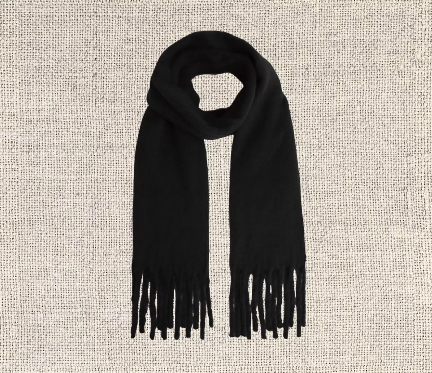 Black Autumn Scarf image