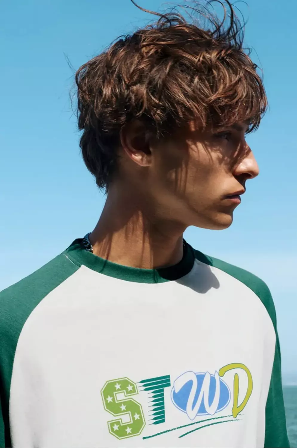 PULL&BEAR - HVID RAGLAN -T-SHIRT  5