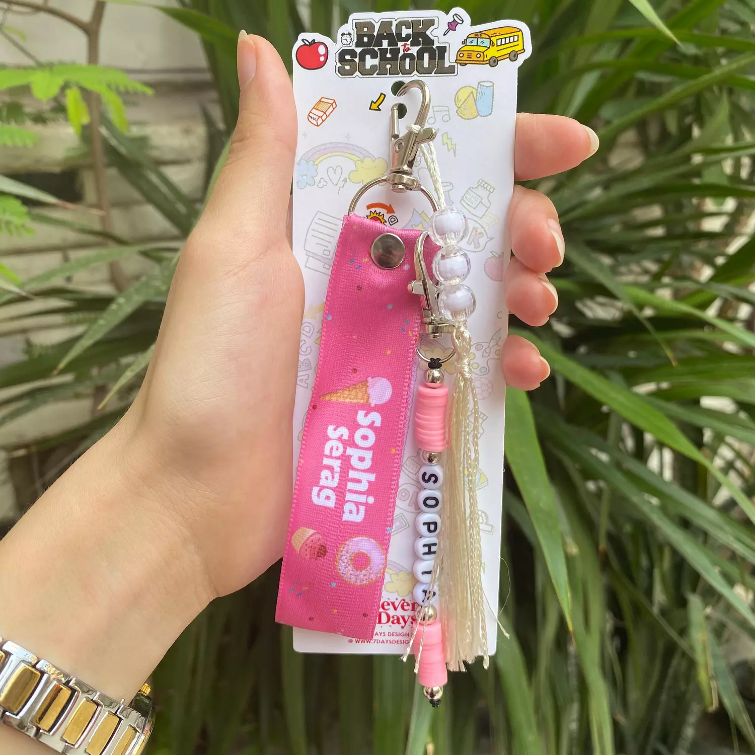 Candy Satin Keychain    image