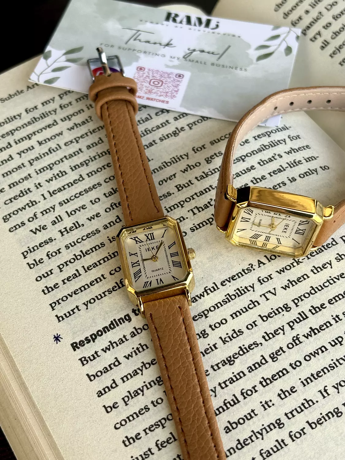 Light brown leather image