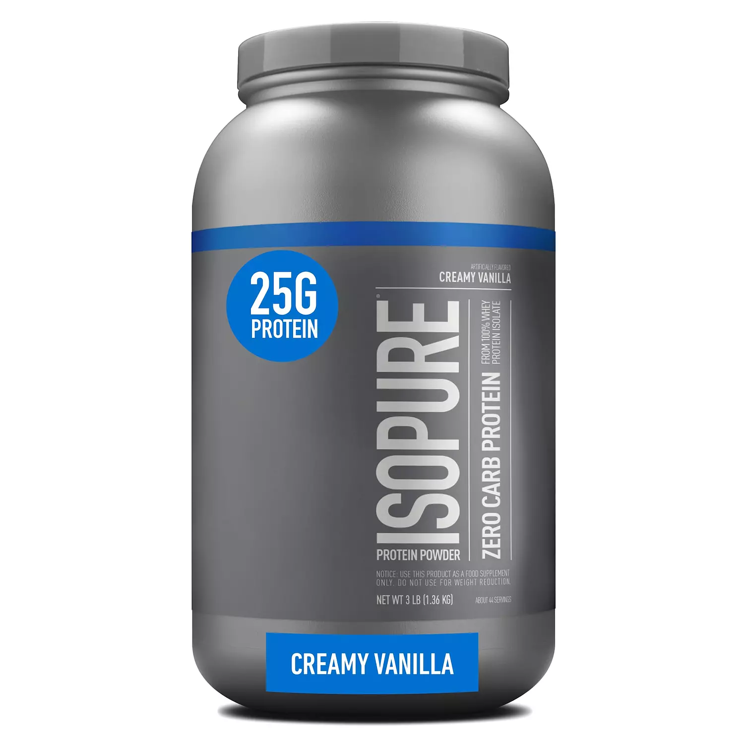 ايزو بيور واي بروتين ايزوليت 1.36 كجم – 44 جرعة | IsoPure Whey Protein Isolate 1.36kg – 44 Servings image