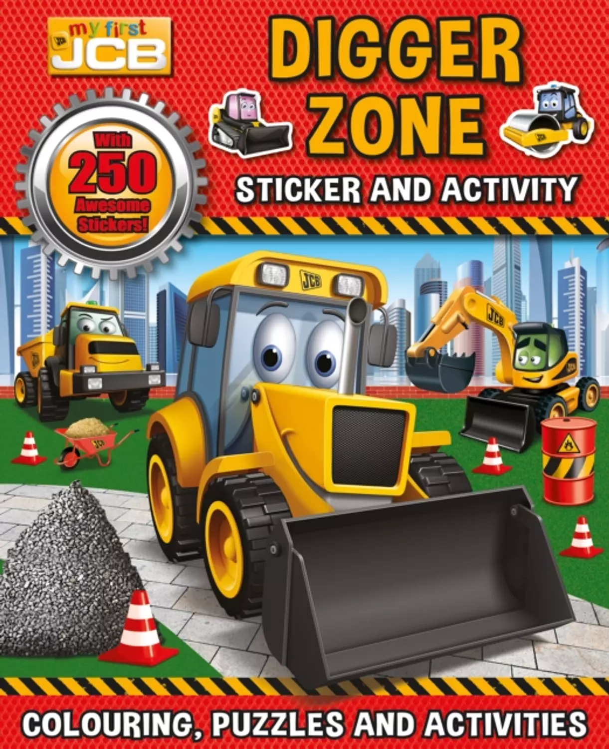 My First JCB: Digger Zone Sticker and Activity image