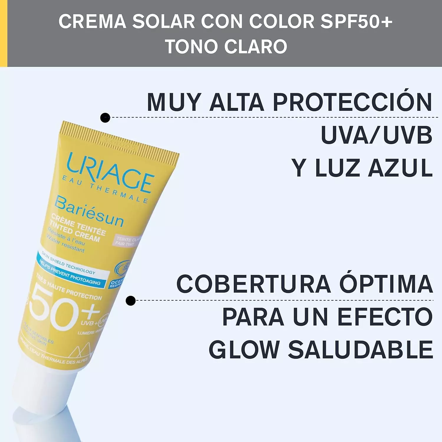 URIAGE bariesun cream tinted cream 50 spf 50 ml 2