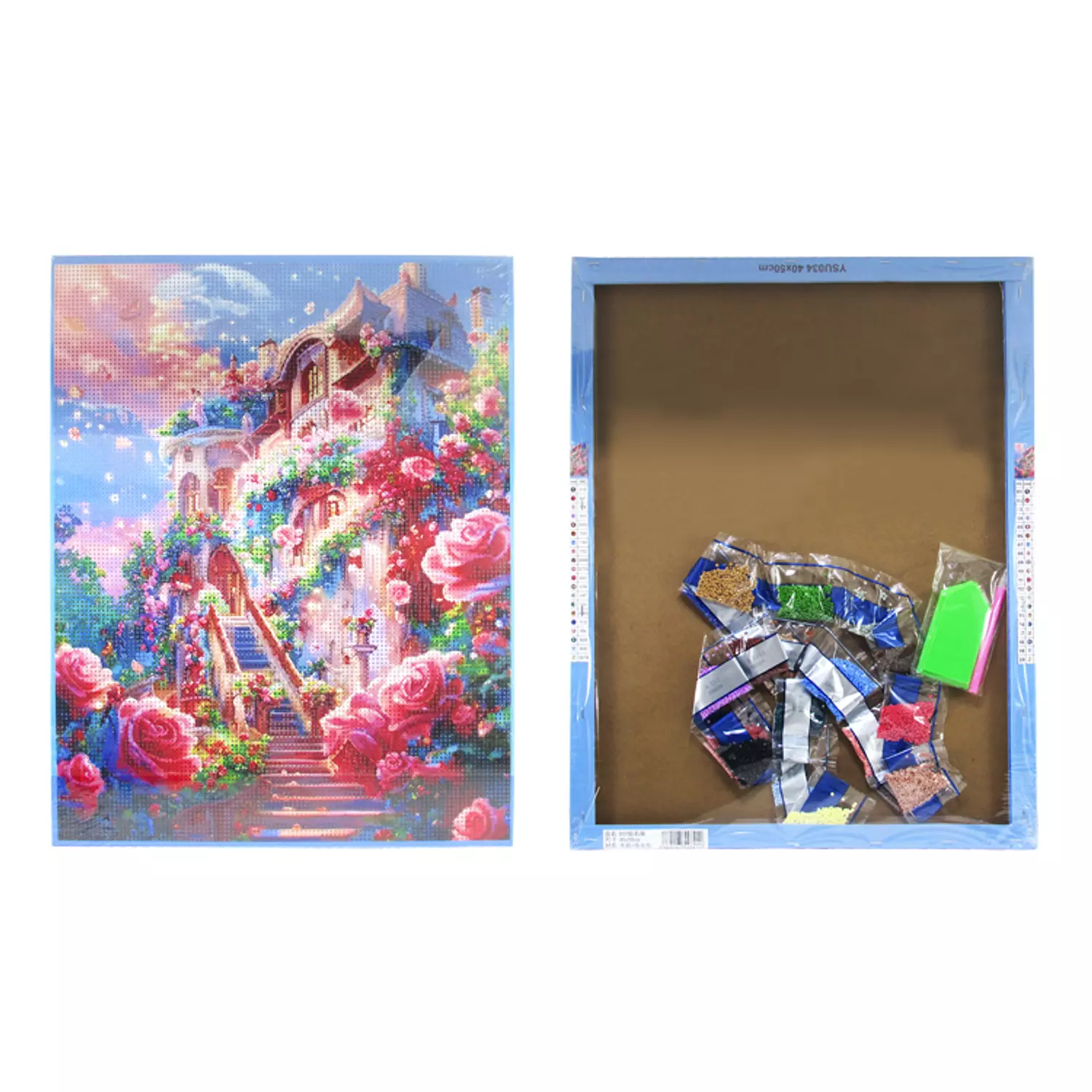 Diamond painting frame with tools 40*50cm 1