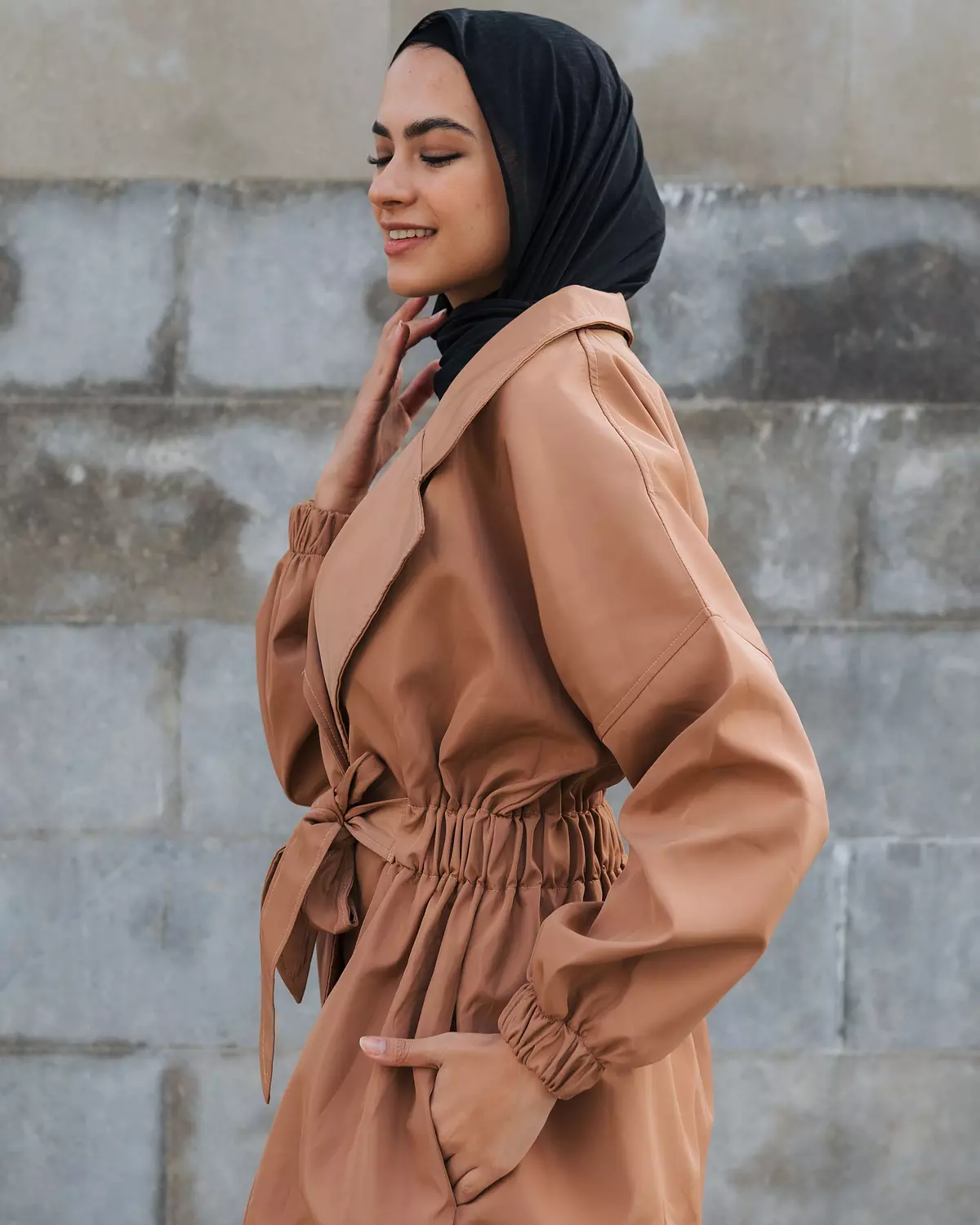 Rain Jacket - Camel 2