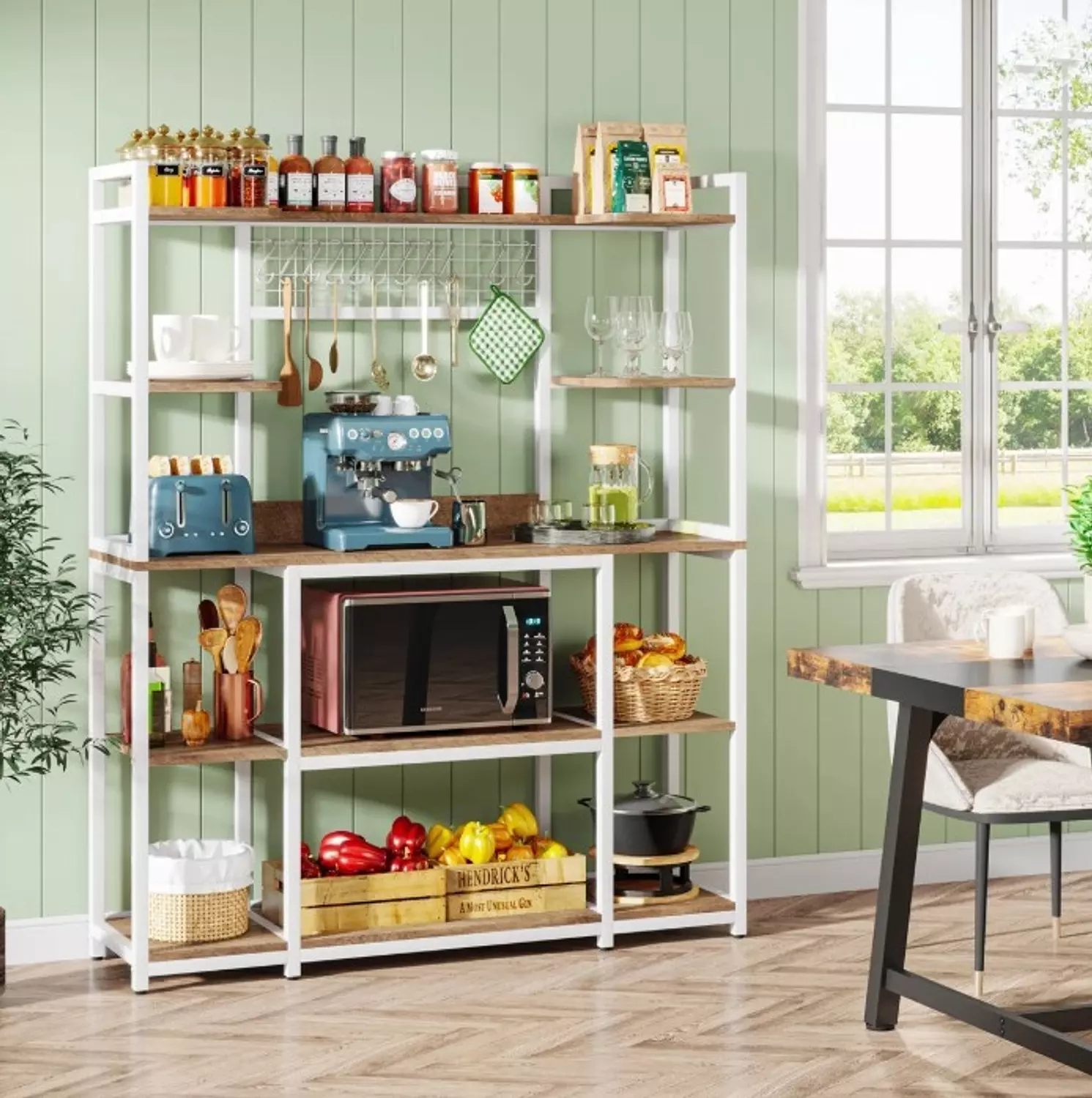 Multi-shelf kitchen unit 40*140*180 cm image