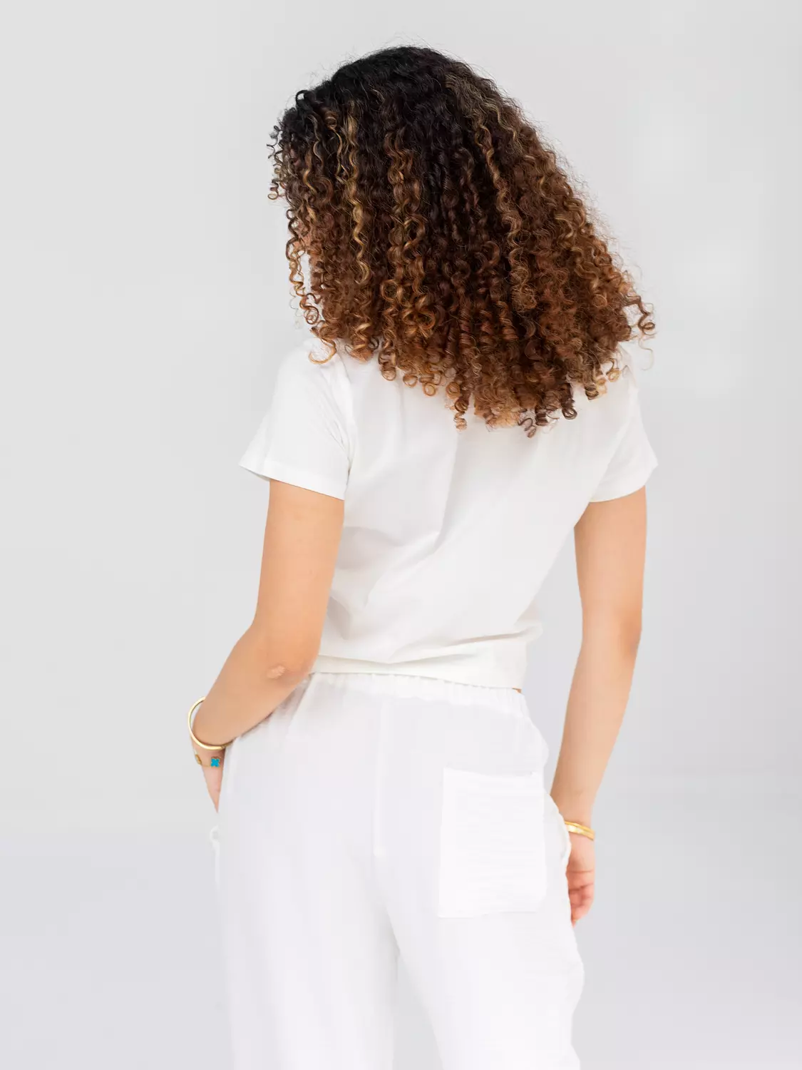Round Neck T-shirt | White 5