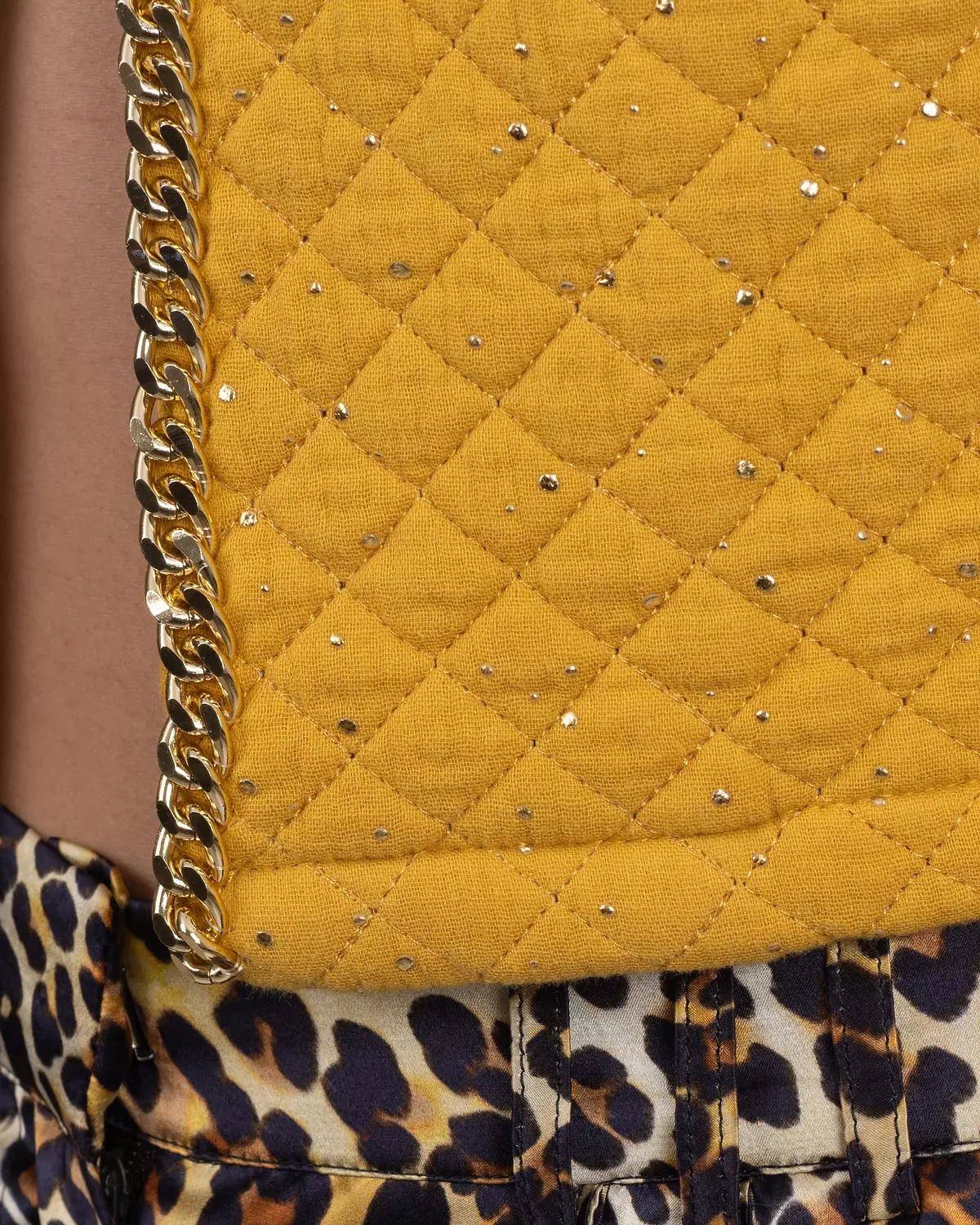 Mustard Cropped Jacket 3