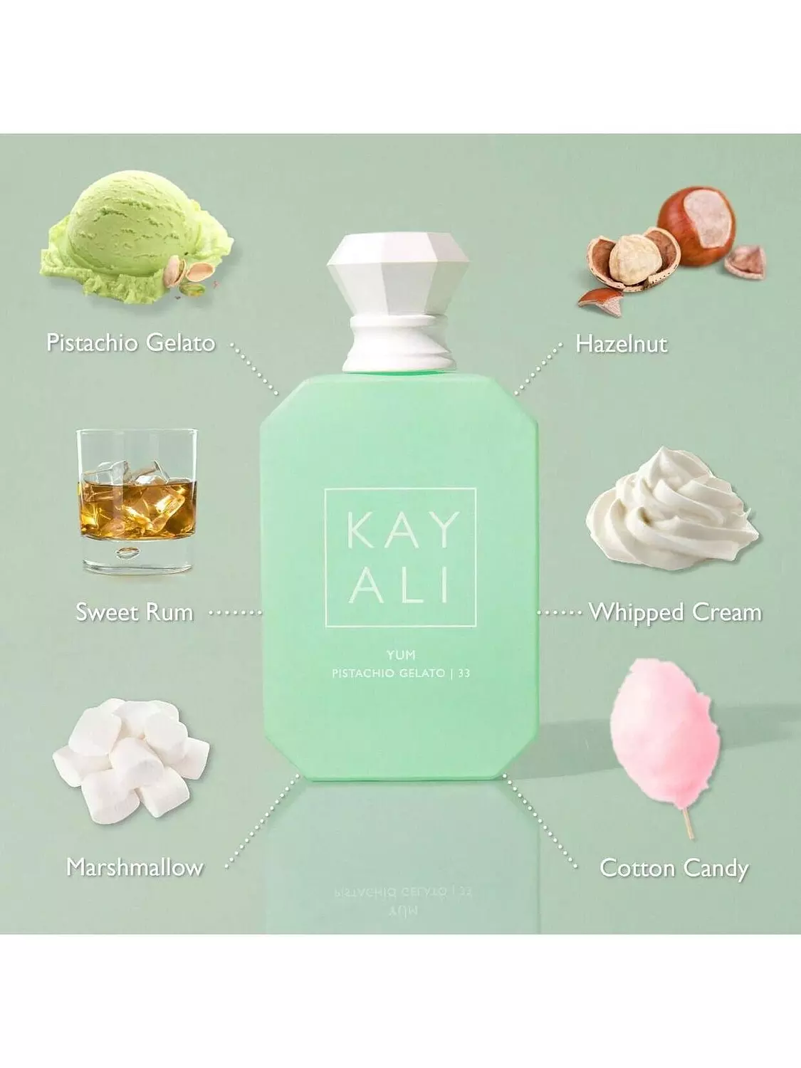 Kayali Sweet Perfum Yum Pistachio Gelat- (10 ml) - Without Box 3