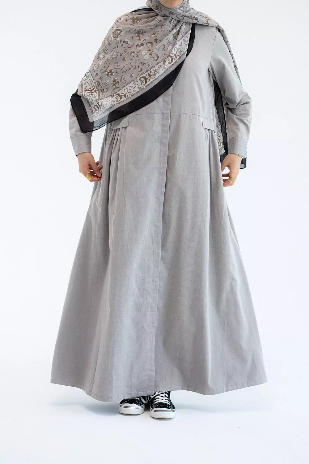 Gray Abaya Dress image