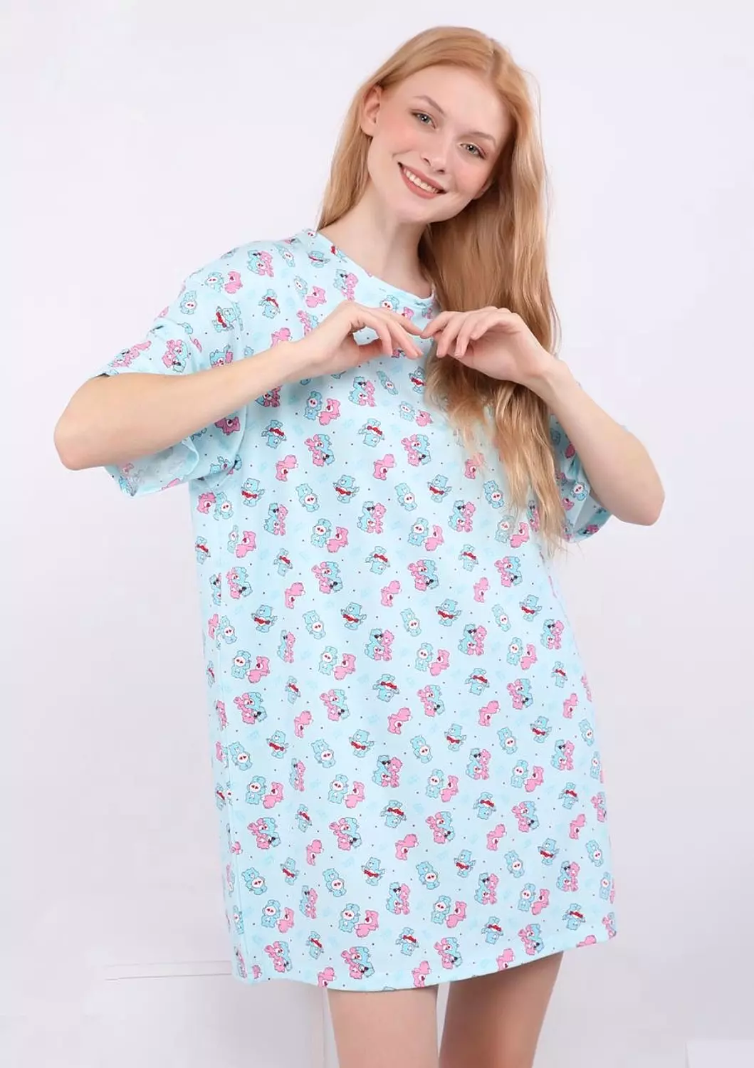 S714 Teddy bear Night shirt  image