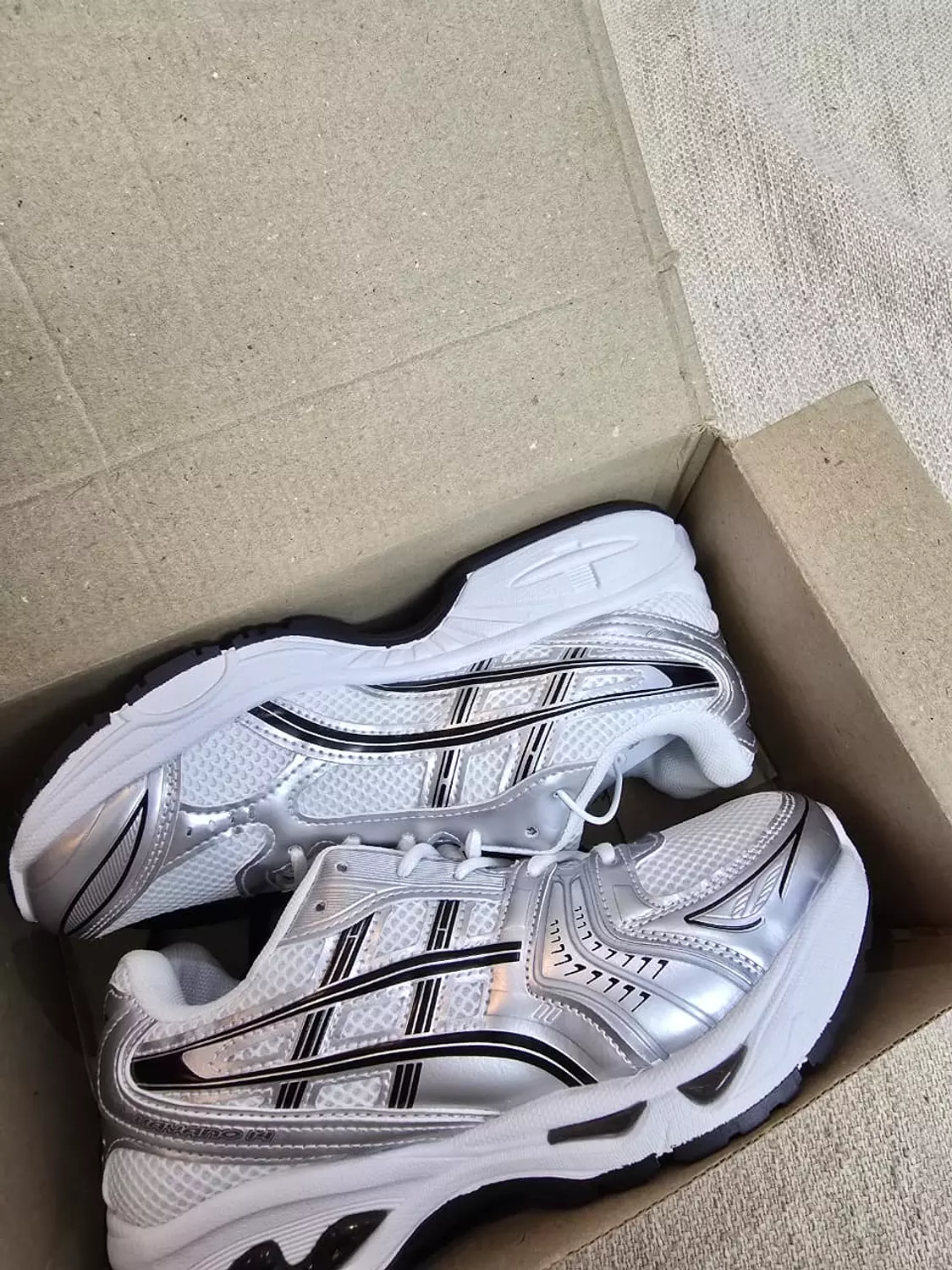 ASICS Gel-Kayano 14 White&Silver 2
