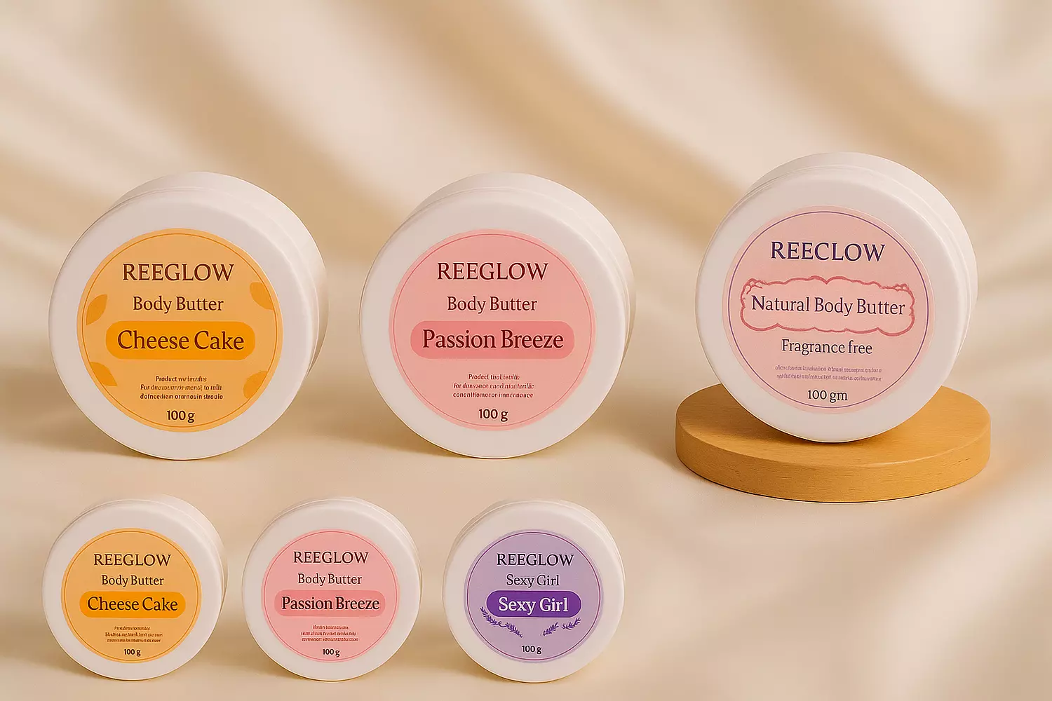 Four body butter 100gm size  image