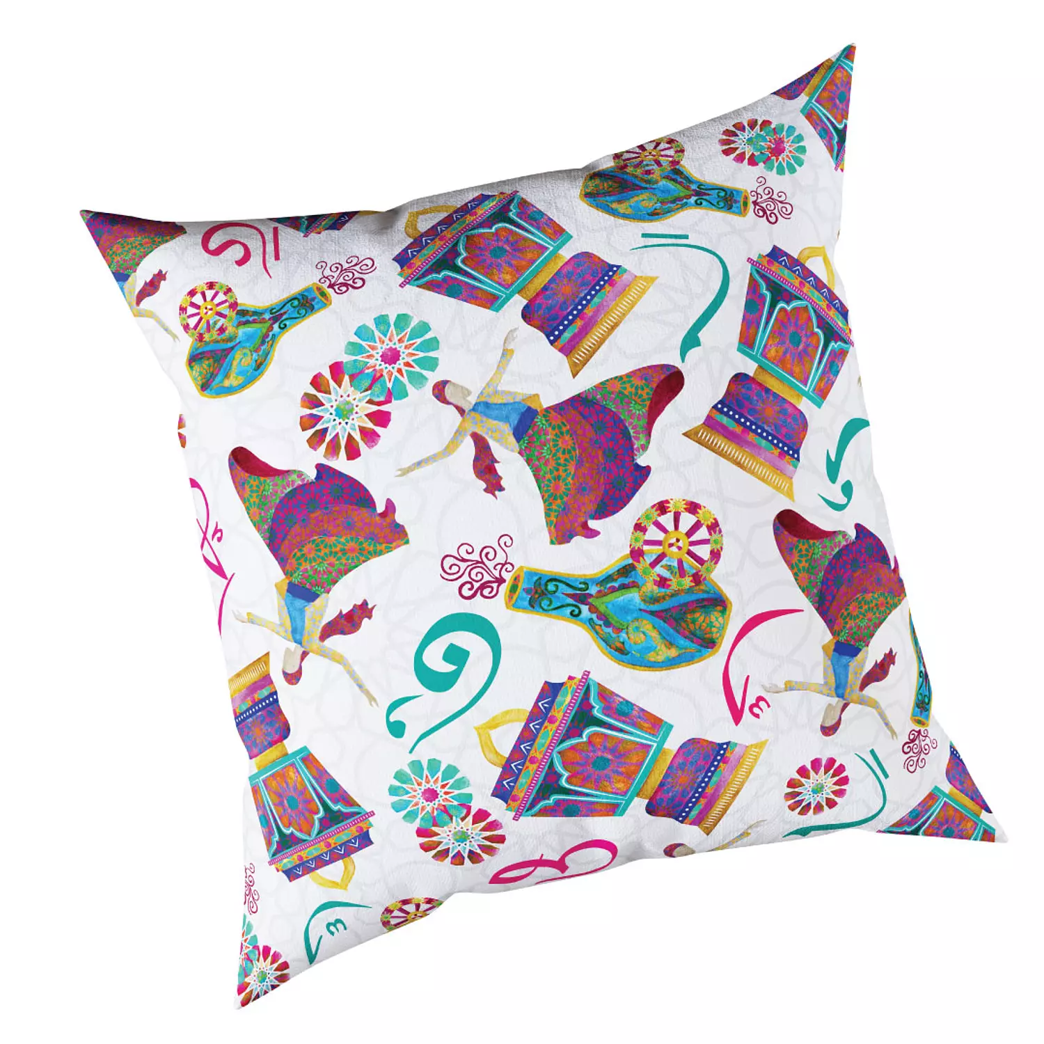 Ramadan Pattern Cushion Cover  image