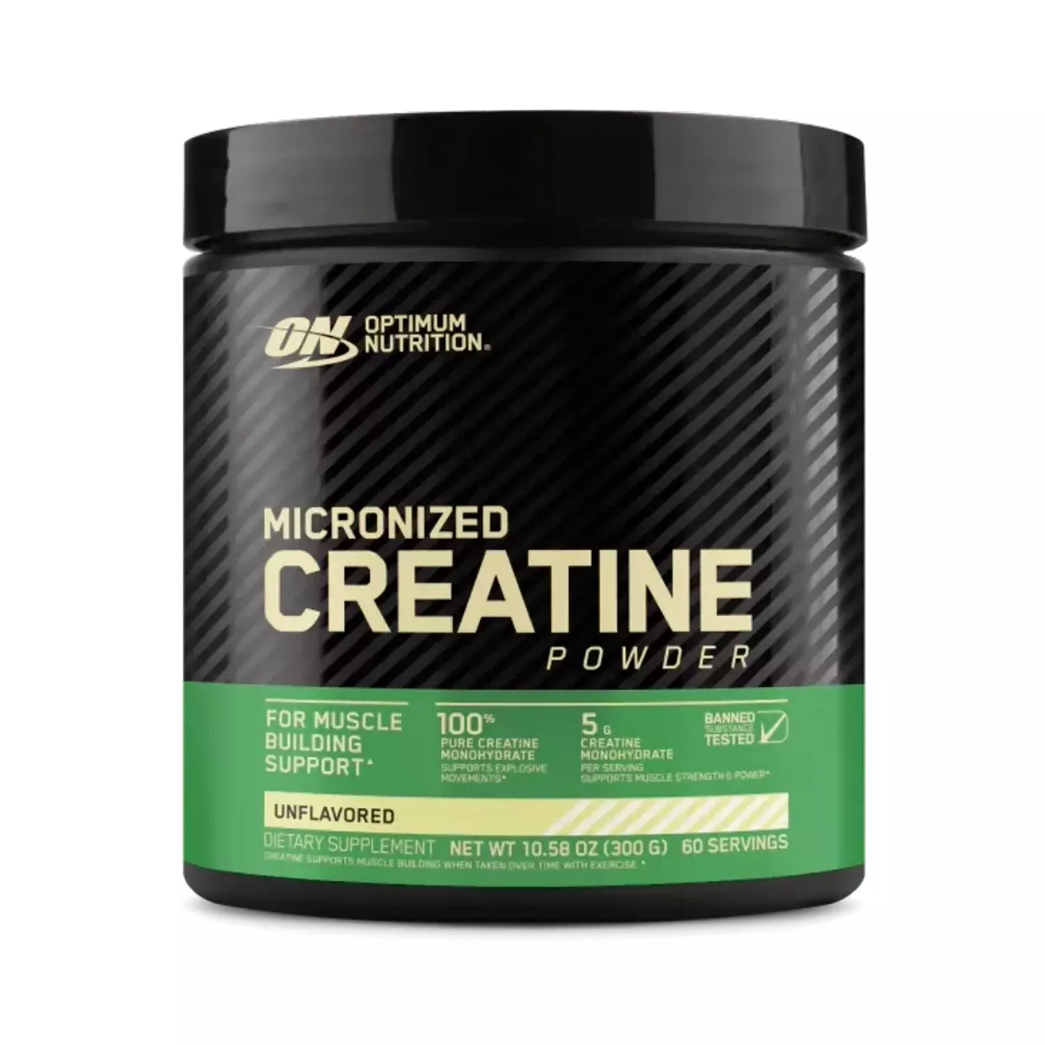 Optimum Nutrition, Micronized Creatine, 300g, 60 Servings image