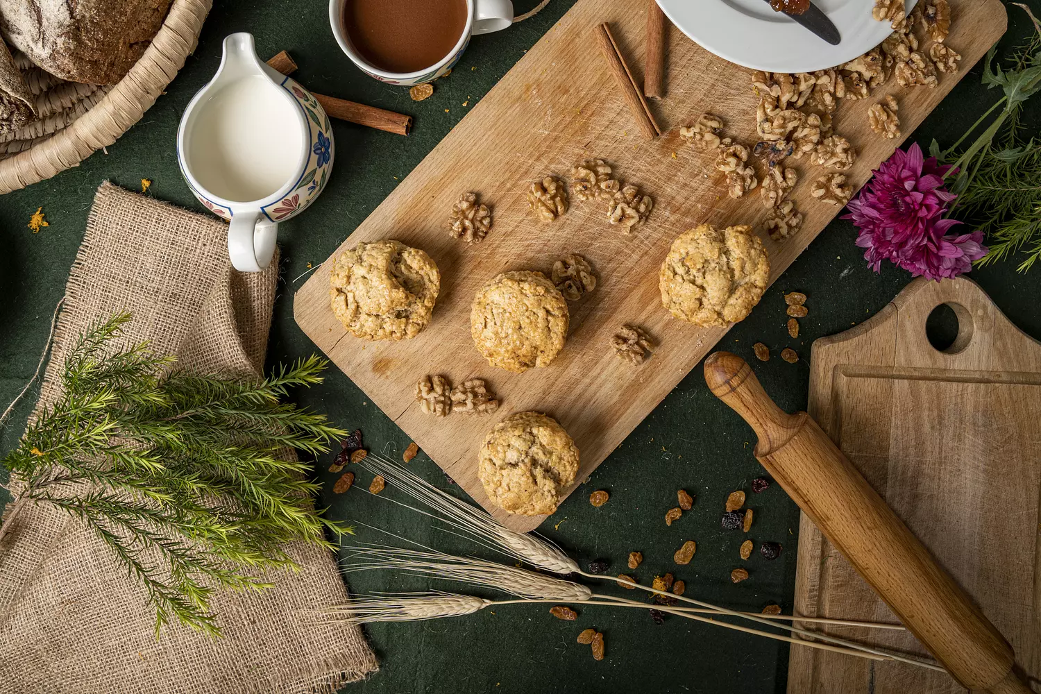 Cinnamon Raisin Tea Scones 3