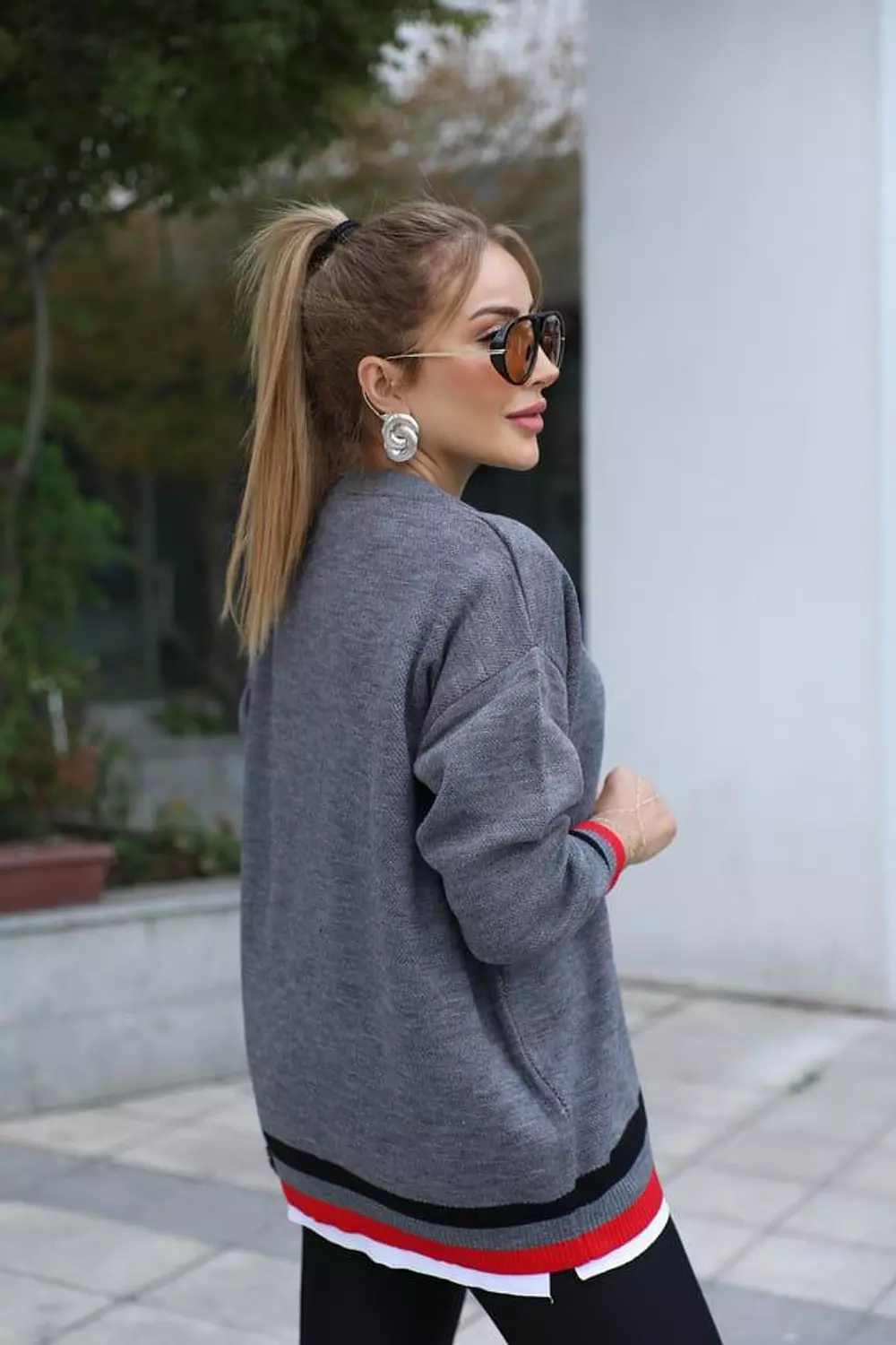 Dark Grey Mickey Pullover  hover image