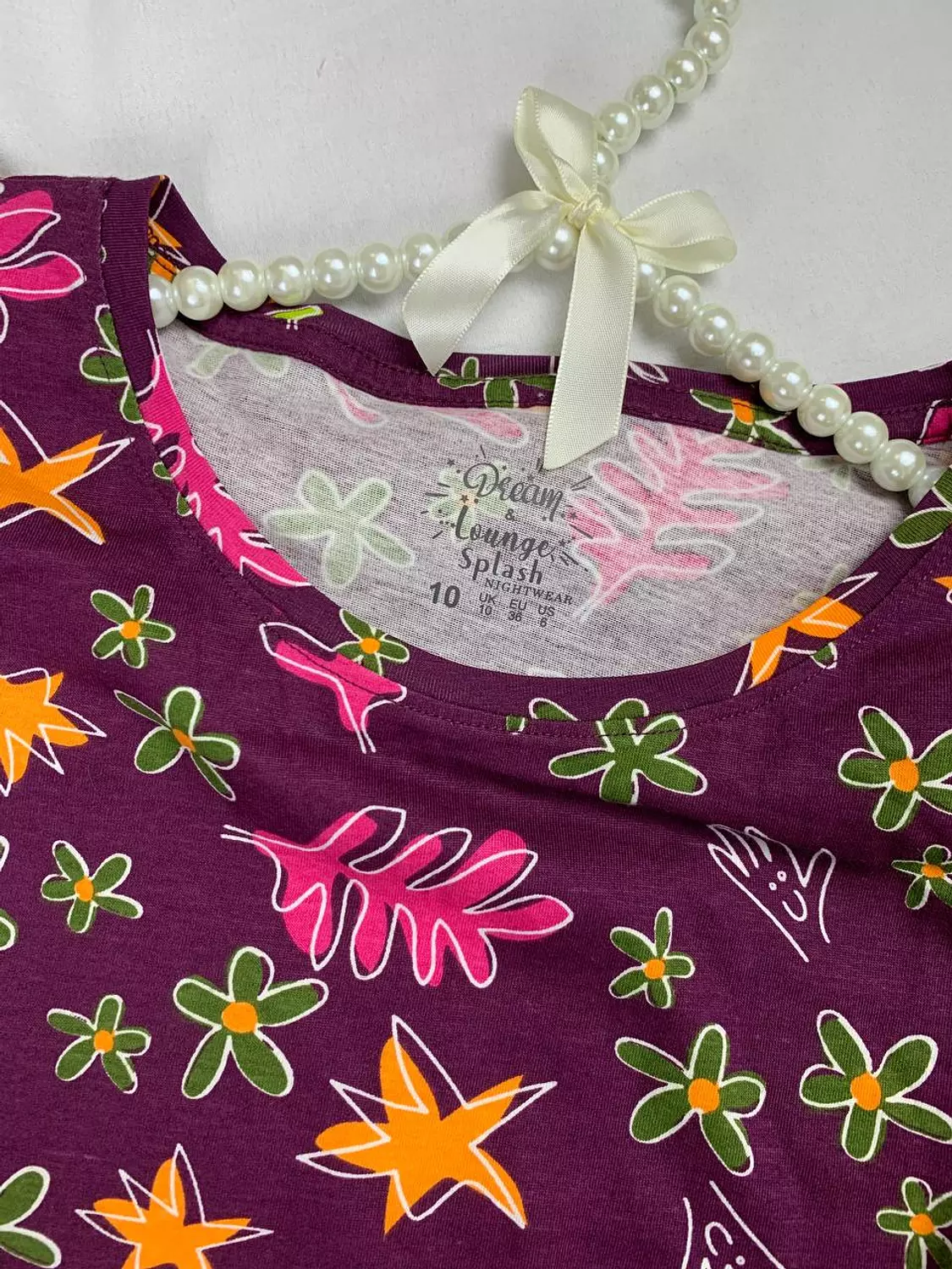 Pure cotton sleeping shirt from Splash 2