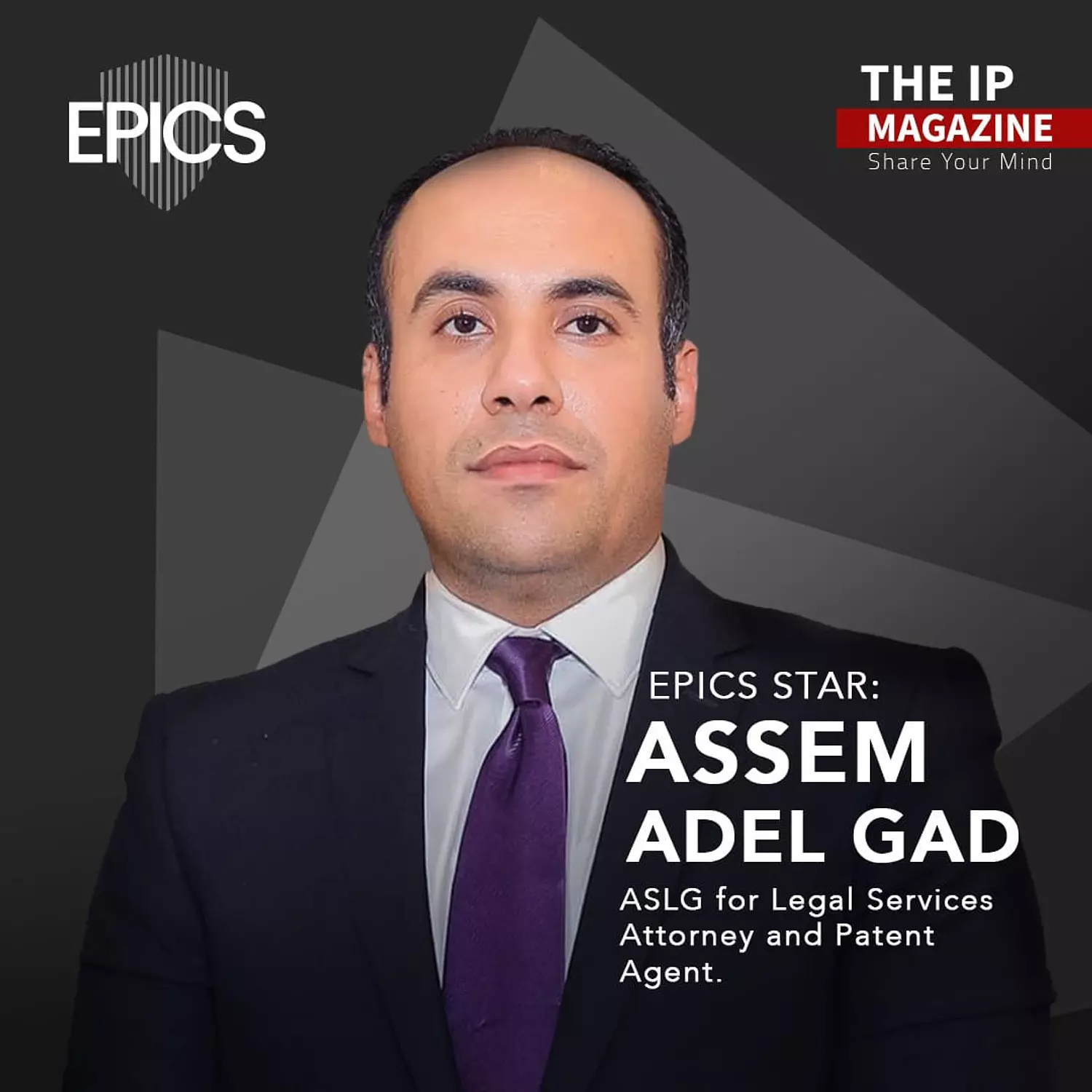 🌐 Asem Adel Gad, Lawyer and Arbitrator in Intellectual Property ,Board Member of  The ( SIPA) Artical / Artificial Intelligence and Intellectual Property Rights Between Technological Revolution and Legal Challenges. image