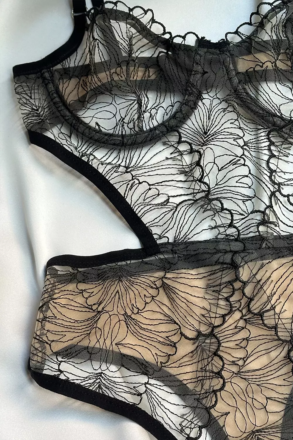 Sophia Mesh Bodysuit hover image