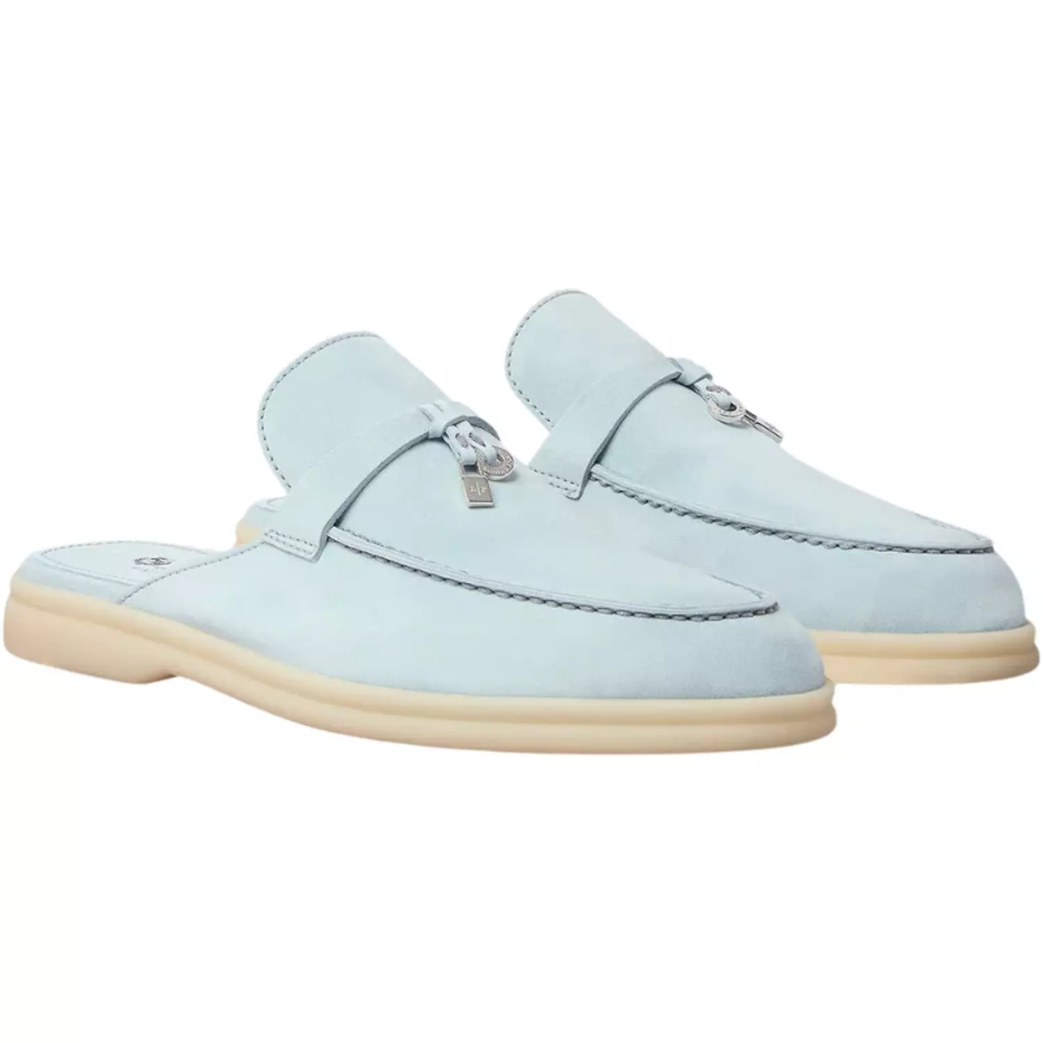 Loro piana Babouche Charms Walk Loafer'Spring Waterfall Melange (60BJ)' 2