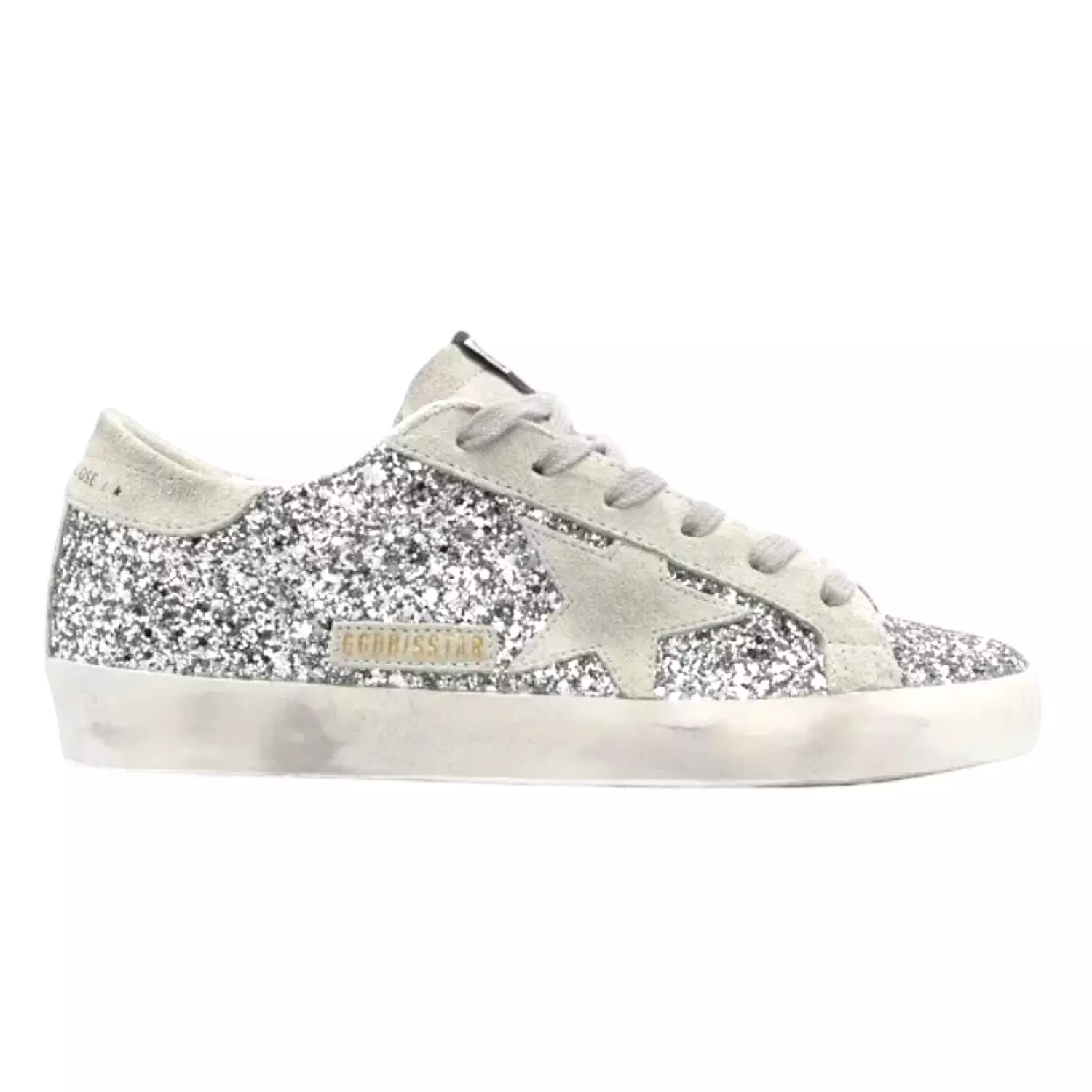 Golden Goose Super-Star Glitter / Silver image