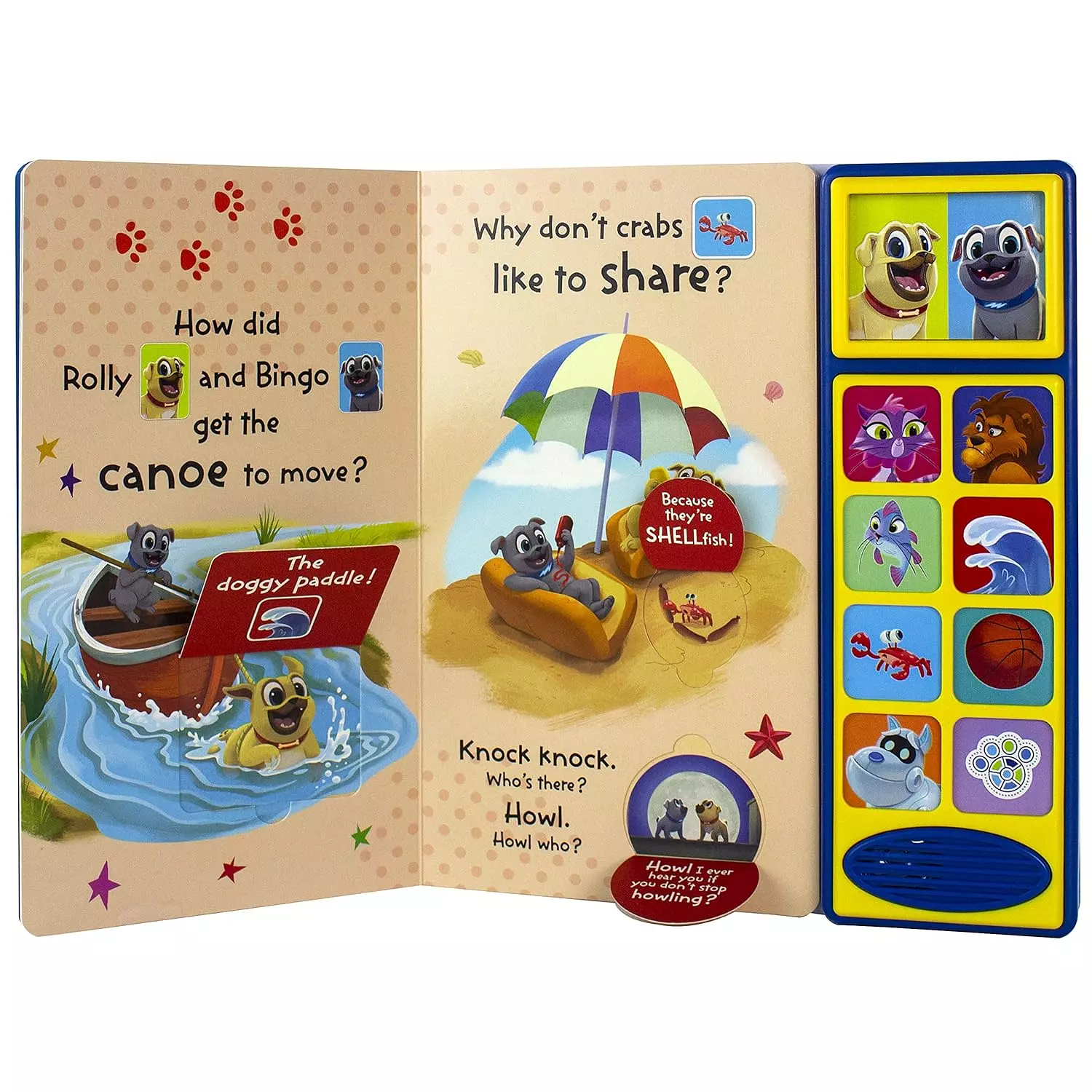 Disney Junior Puppy Dog Pals with Bingo and Rolly - Lift and Laugh Out Loud (Sound Book) hover image